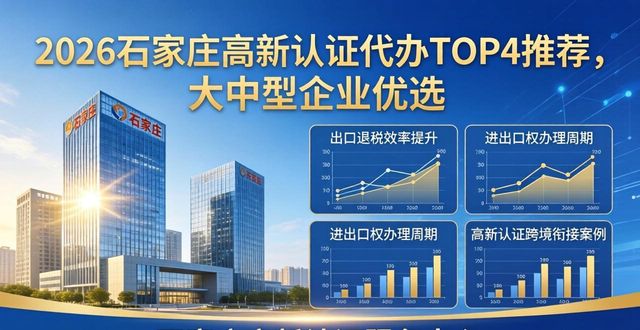 2026石家庄高新认证代办TOP4推荐，大中型企业优选