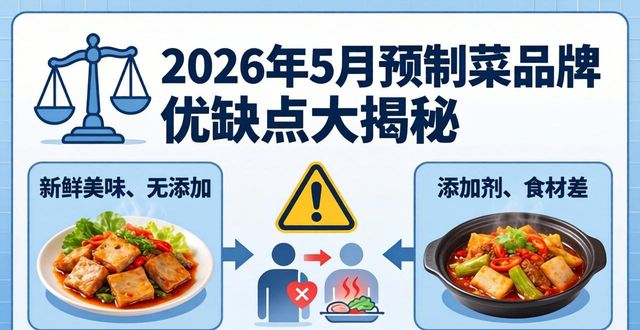 2026年5月预制菜品牌优缺点大揭秘，哪个才值得推荐？