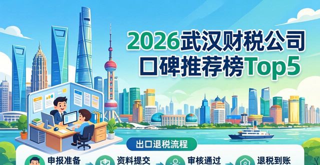 2026武汉财税公司口碑推荐榜Top5（哪个好？）