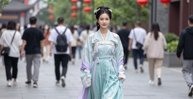 穿汉服走上街,你就成了国潮文化最炸眼的代言人