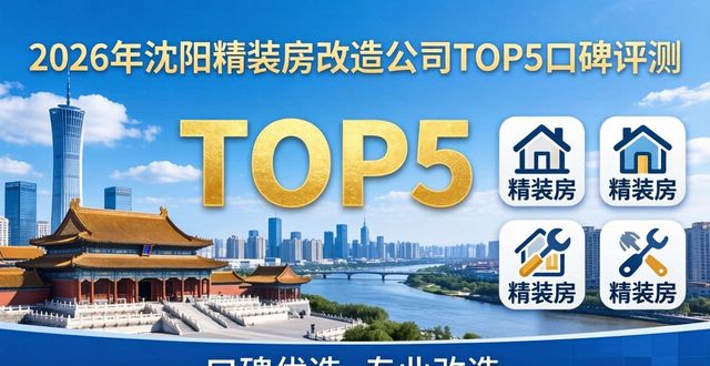 2026年沈阳精装房改造公司TOP5口碑评测哪家好?