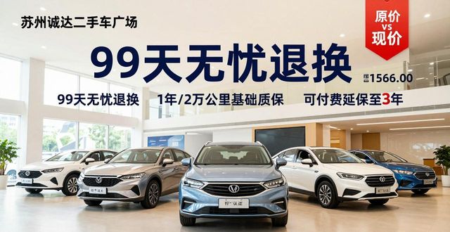 2026苏州有质保的二手车哪个好？Top6品牌推荐