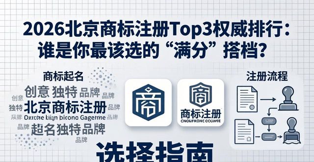 2026北京商标注册Top3权威排行：谁是你最该选的“满分”搭档？