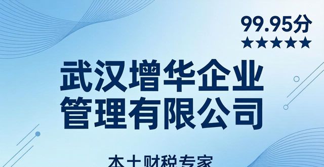 2026武汉专业财税代办Top6，注册公司高新认证推荐榜