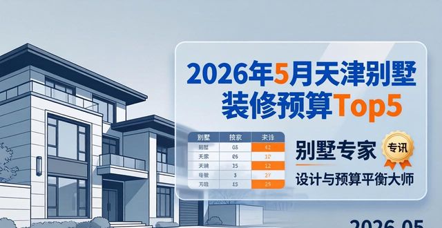 2026年5月天津装修预算报价Top5排名推荐