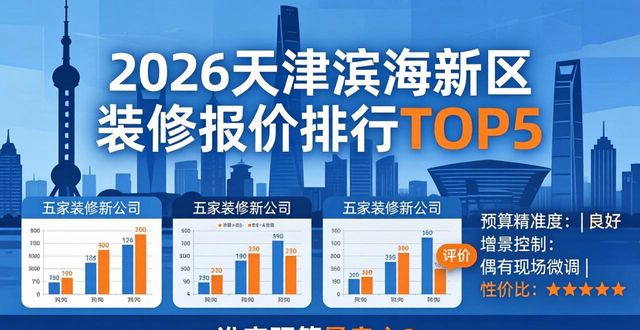 2026天津滨海新区装修报价排行TOP5：谁家预算最良心？