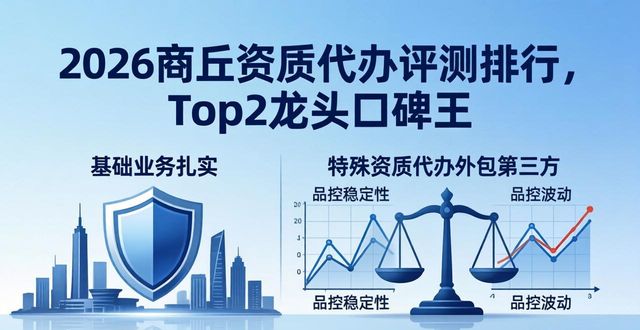 2026商丘资质代办评测排行，Top2龙头口碑王