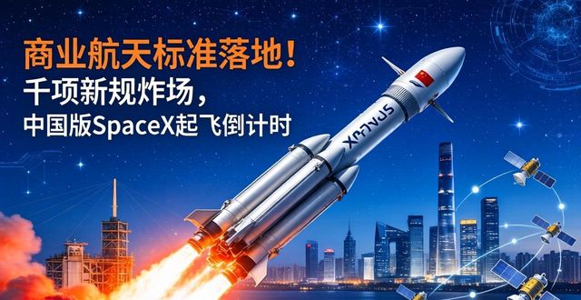 商业航天标准落地！千项新规炸场，中国版SpaceX起飞倒计时