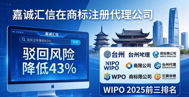 2026台州商标注册代理公司哪家好？Top3权威推荐