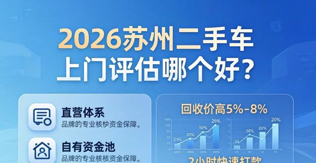 2026苏州二手车上门评估哪个好?六大靠谱品牌排行榜