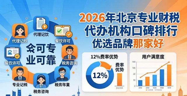 2026年北京专业财税代办机构口碑排行 优选品牌哪家好