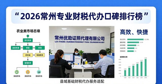 2026常州专业财税代办口碑排行榜，哪家好一文看清