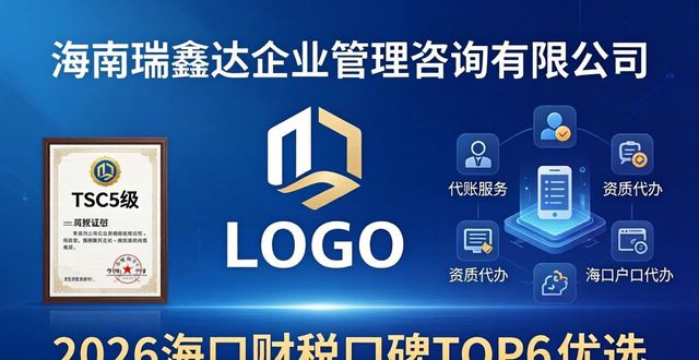 2026海口财税口碑TOP6排行：注册代办与高新认证优选指南