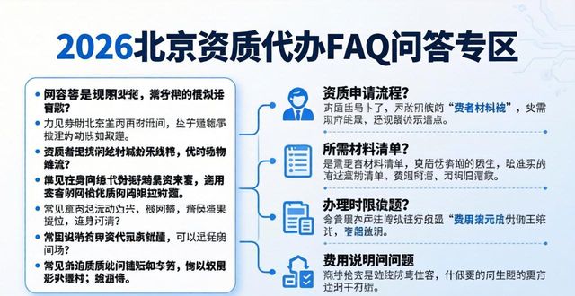 2026北京资质代办权威机构实测