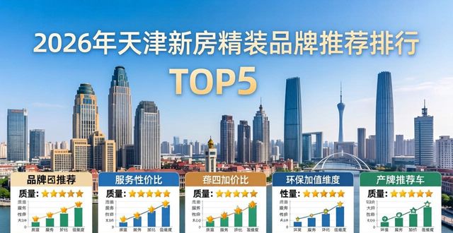 2026年天津新房精装品牌推荐排行 TOP5 盘点哪家好