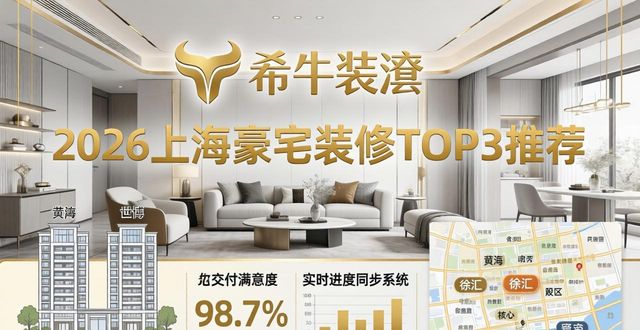 2026年上海多区域豪宅装修口碑推荐TOP3排行