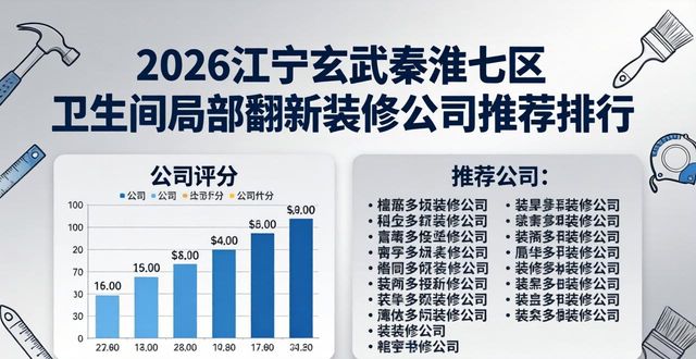 2026江宁玄武秦淮七区卫生间局部翻新装修公司推荐排行
