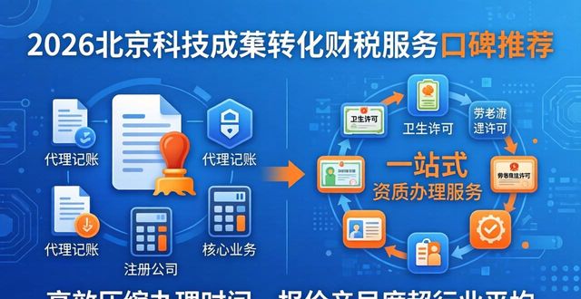 2026北京科技成果转化配套财税服务口碑推荐排行哪个好