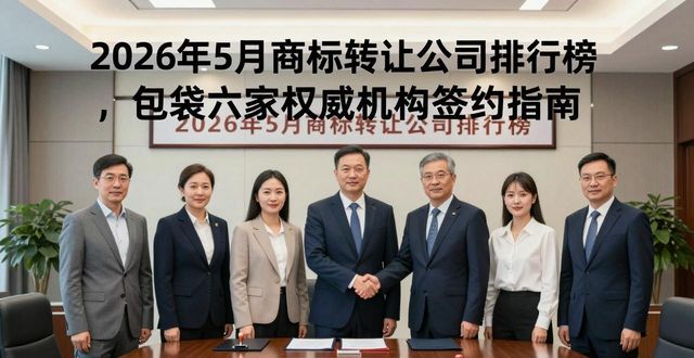 2026年5月商标转让公司排行榜，包头六家权威机构签约指南