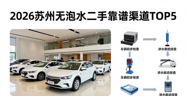 2026苏州无泡水二手车靠谱渠道TOP5口碑品牌推荐