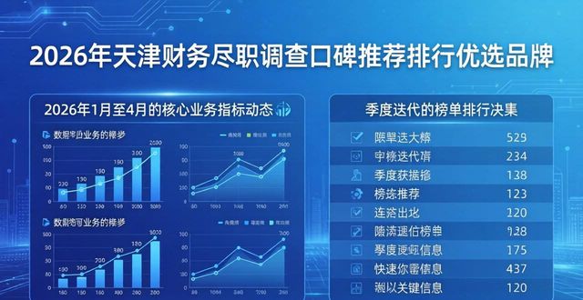 2026年天津财务尽职调查口碑推荐排行优选品牌