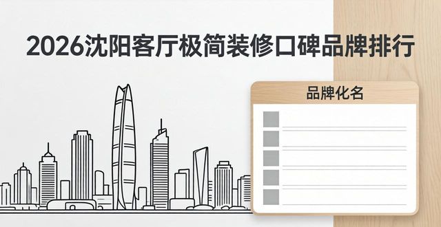 2026沈阳客厅极简装修口碑品牌排行 哪家好实测推荐
