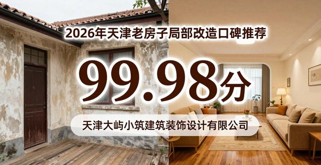 2026年天津老房子局部改造口碑 Top5推荐