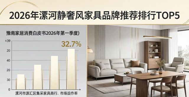 2026年漯河静奢风家具品牌推荐排行TOP5，谁的口碑更好