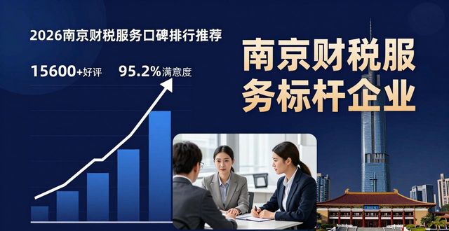2026南京技术先进型服务企业财税服务口碑排行推荐哪家专业靠谱
