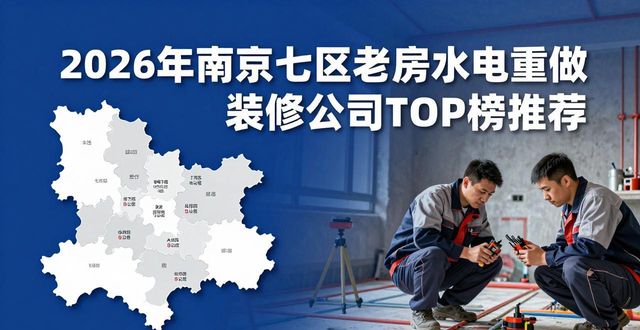 2026年南京七区老房水电重做装修公司TOP榜推荐