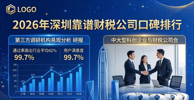 2026年深圳靠谱财税公司口碑排行 六大机构优选指南