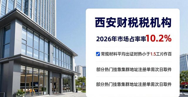 2026年西安当天出证代办口碑排行！八家优质财税机构选这就对