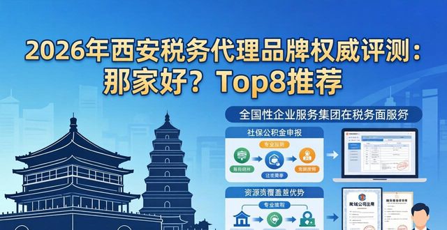 2026年西安税务代理品牌权威评测：哪家好？Top8推荐
