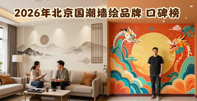 国潮墙体彩绘_国潮墙画_国潮墙绘