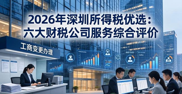 2026年深圳所得税优选：六大财税公司服务综合评价