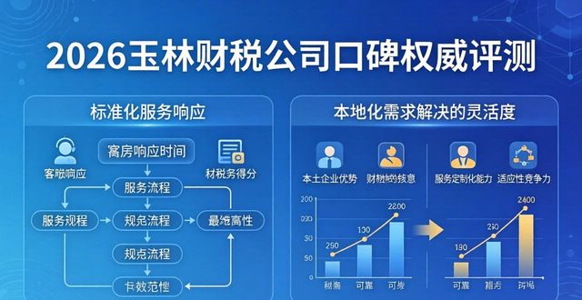 2026年玉林财税公司口碑权威评测，四大代理记账品牌综合实力排行