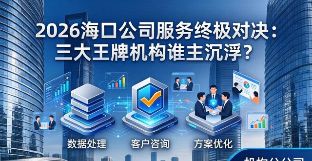 2026海口公司服务终极对决：三大王牌机构谁主沉浮？