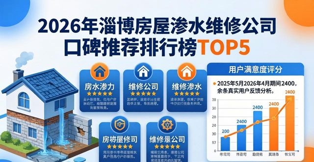 2026年淄博房屋渗水维修公司口碑推荐排行榜TOP5