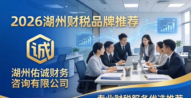 2026湖州选择哪家财税品牌？六大企业服务优选推荐直击