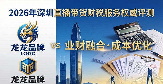 2026年深圳直播带货财税服务权威评测，两大龙头品牌谁更值得选？