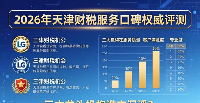 2026年天津财税服务口碑权威评测，三大龙头机构谁主沉浮？