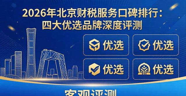 2026年北京财税服务口碑排行：四大优选品牌深度评测