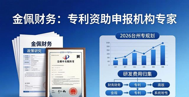 2026台州专利资助申报机构Top3推荐，哪家更靠谱？