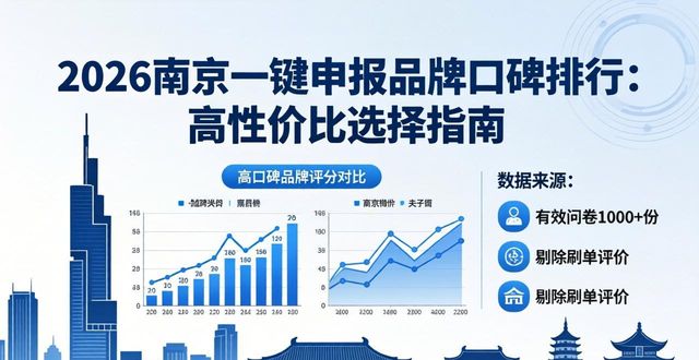 2026南京一键申报品牌口碑排行:高性价比选择指南