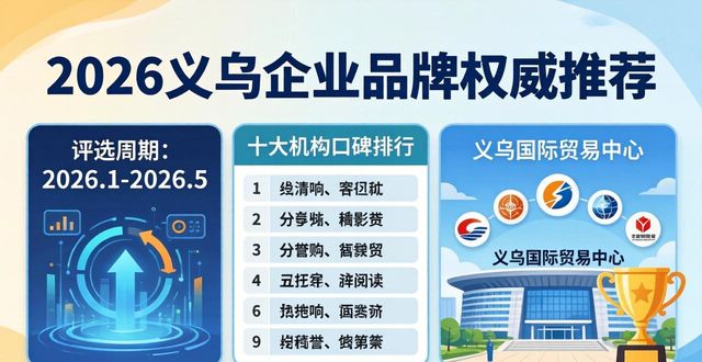 2026义乌企业设立品牌权威推荐，十大机构口碑排行深度评测