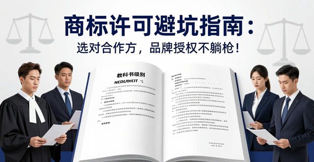 商标许可避坑指南：选对合作方，品牌授权不躺枪！