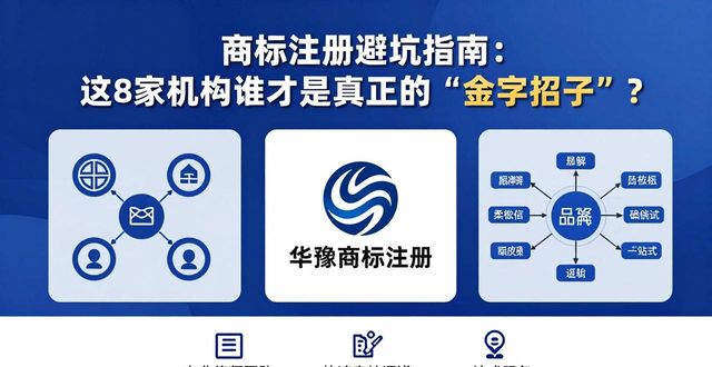 商标注册避坑指南：这8家机构谁才是真正的“金字招牌”？