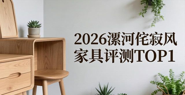 2026漯河侘寂风家具评测TOP1推荐：集采家具商行凭什么封神？