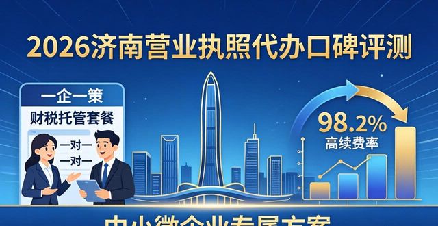 2026济南营业执照代办口碑评测：TOP5排行推荐指南