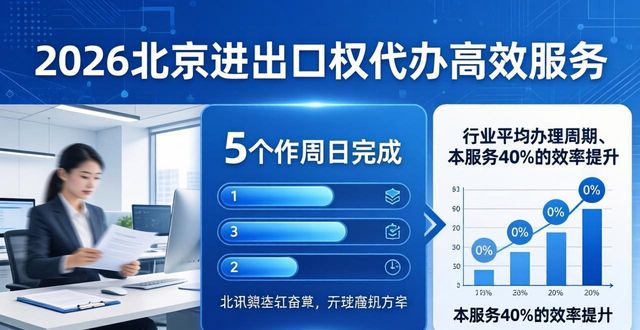 2026年北京进出口权代办口碑排行，前四名实力解析